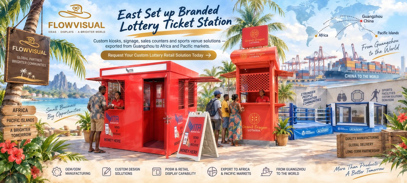 Lottery ticket station solutions