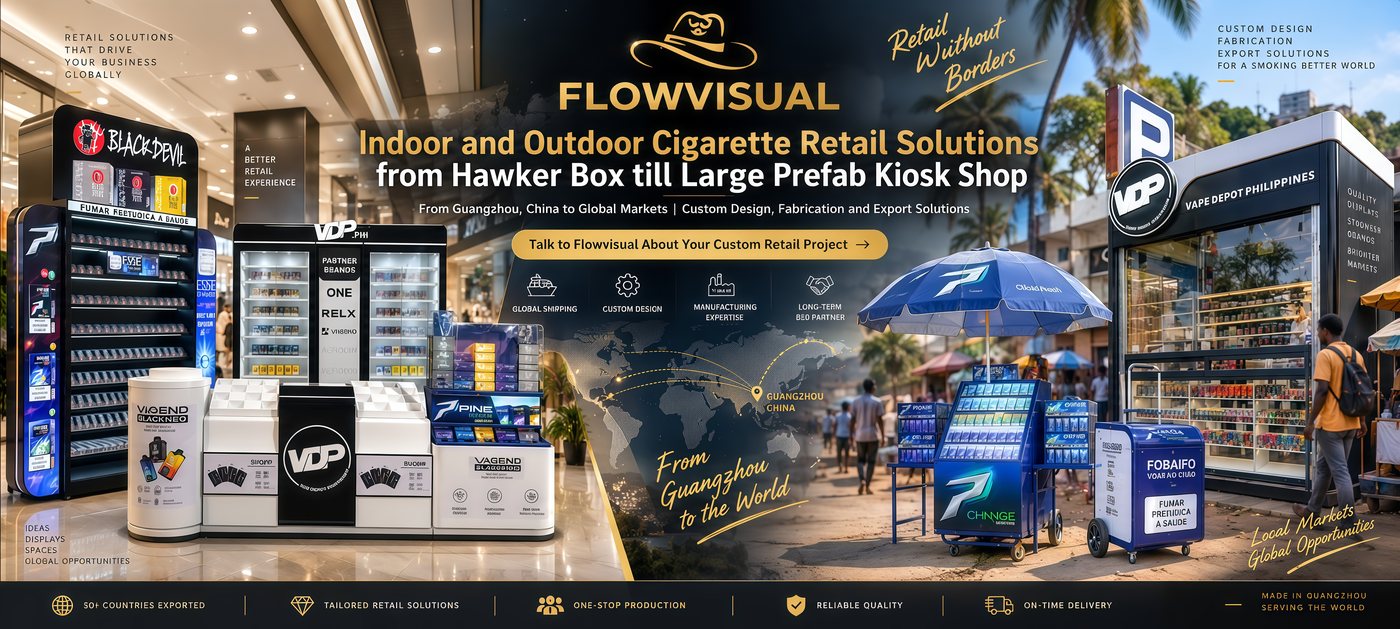 Tobacco retail display solutions