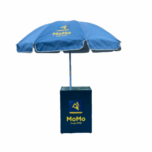 MTN MOMO metal folding cashier counter