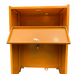 Orange telecom point of sales service counter new design