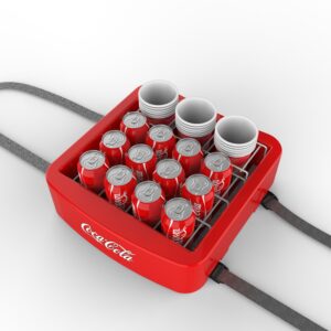 Plastic Vendors tray 3D drawing