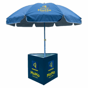 MTN pop up branded table counter