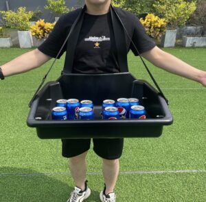 Plastic Branded Hakwer tray for street sale