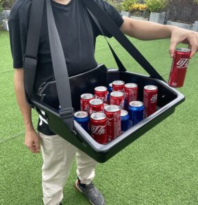 cold drinks hawkers tray