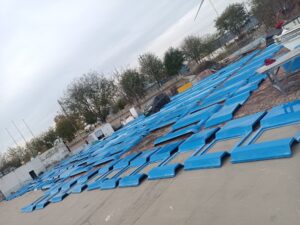 fiberglass kiosk mass production site