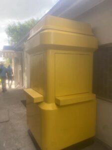fiberglass kiosk