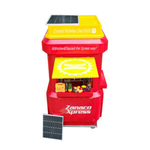 Assembly fiberglass kiosk