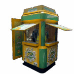 Fiberglass kiosk outdoor